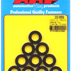 Śruby ARP M10 ID 3/4"OD .120" TH chamfer black washers"(10pcs)