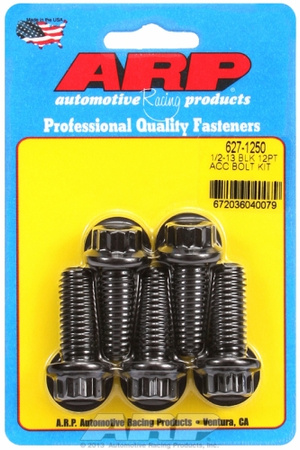 ARP Bolt Kit 1/2-13 x 1.250 Black Oxide 12PT