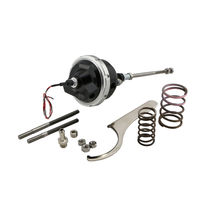 Internal wastegate actuator GenV IWG BorgWarner EFR Twin Port 14psi with Sensor Cap Black