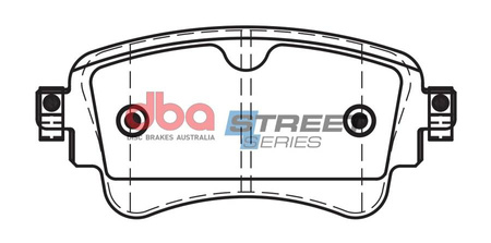 Brake Pads Street Series Ceramic rear - DB15032SS AUDI A4 Allroad quattro Mk2 B9 A5 Cabriolet A6 C8 Avant Q5 FY Q7 4M RS4 RS5 S4 S5 SQ5 8Y VOLKSWAGEN Touareg 3rd Gen