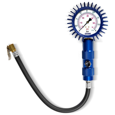 Sparco analog pressure gauge 0-4 Bar - 63 mm