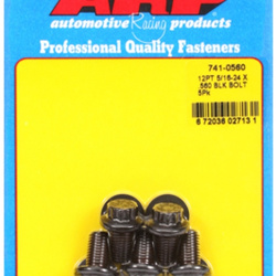 Śruby ARP "5/16""-24 x .560 12pt black oxide bolts" (5pcs)