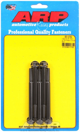 ARP "5/16""-18 X 3.750 hex black oxide bolts" (5pcs)