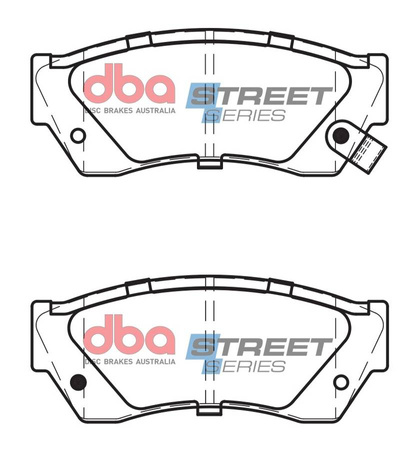 Bremsbeläge vorne DBA Brake Pads Street Series Ceramic - DB1155SS SUBARU Justy SUZUKI Alto Cappuccino Swift AA33S AA35S AA44S AA53S AB35S AB44 TATA Indigo