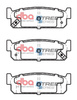 Hintere DBA-Bremsbeläge Street Series Keramik – DB1399SS