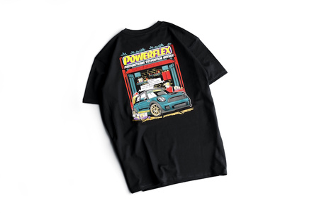 POWERFLEX 'VINI' OVERSIZED T-SHIRT (XLARGE) Powerflex Polyurethane Bush Road Series Merchandise Powerflex Merchandise PF99-VOST-XL