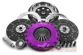 Xtreme Performance Honda Civic IX / X Type-R - 230mm Organic Twin Plate Clutch Kit Incl Flywheel 1200Nm