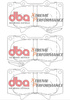 DBA fékbetétek Xtreme Performance első fékbetétek ECE R90 certified Hawk HB490x.665 - DB1482XP LEXUS GX460 GX470 MITSUBISHI Pajero Shogun TOYOTA Aust NZ FJ Cruiser Fortuner AN150 AN50 Hi-Lux Double Cab AHT GUN MRO Extra Single VSC KUN26 Landcruiser