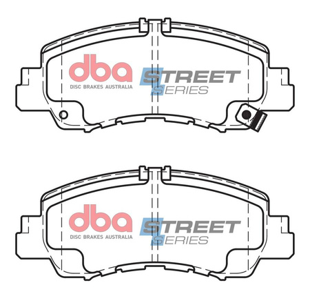 DBA Brake Pads Utcai sorozat első fékbetétek Kerámia - DB15048SS