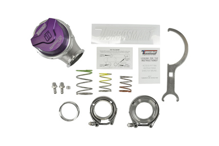 Zawór upustowy fioletowy Turbosmart Wastegates WG45 GenV Hypergate 45 14psi