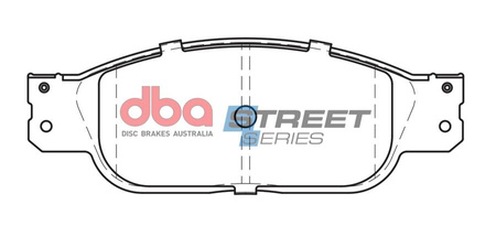 DBA Brake Pads Utcai sorozat első fékbetétek Kerámia - DB1746SS FORD Thunderbird JAGUAR S-Type LINCOLN LS