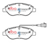 DBA Brake Pads Utcai sorozat első fékbetétek Kerámia - DB2247SS
