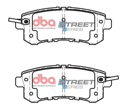 Klocki hamulcowe tylne DBA Brake Pads Street Series Ceramic - DB2244SS INFINITI QX80 NISSAN Patrol Y62