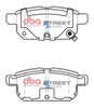 DBA Brake Pads Utcai sorozat hátsó fékbetétek Kerámia - DB2364SS SUZUKI SX4 S-Cross Swift SZ2 SZ4 Z32 Vitara