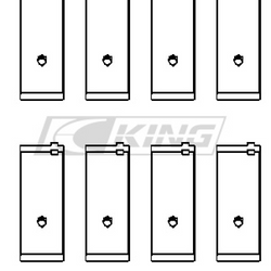 King Conrod Bearing Shell TOYOTA 4AGE, 4AGZE, 16V 1.6L - CR4032XP STDX