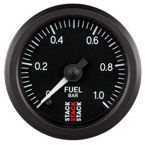 Stack electronic fuel pressure indicator