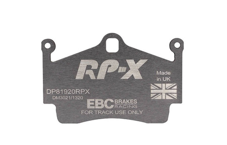 DP81920RPX - Zestaw wyścigowych klocków hamulcowych seria RP-X Racing EBC Brakes
