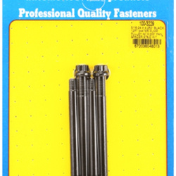 Śruby ARP  5/16-24x4.250 black 12pt WP pully w/3.000" fan spcr stud