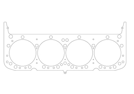 Athena Head Gasket V8 SBC 262,265,283 TH.0,7mm D105,791mm