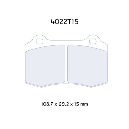 Carbone Lorraine RC8R brake pads - Seat Leon 1,8T Cupra R Brembo VA (02-06)