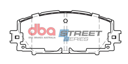 DBA Brake Pads Utcai sorozat első fékbetétek Kerámia - DB1785SS DAIHATSU Charade TOYOTA Yaris XP90 KSP90 JT