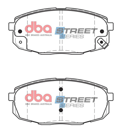 Brake Pads Street Series Ceramic front - DB1754SS HYUNDAI i-30 FD KIA Carens Cee'd ED Pro-Cee'd