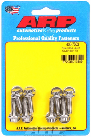 ARP SS valve cover bolt kit