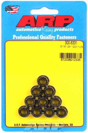 ARP "5/16""-24 12pt nut kit" (10pcs)