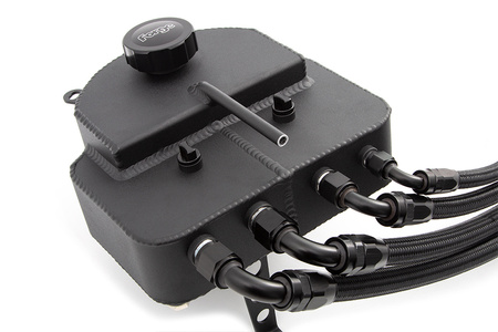 Podwójny zbiornik odpowietrzenia i zbiornik wyrównawczy (Dual Catch Can and Expansion Tank) Forge do Hyundai i30 N, Veloster N, Kona N