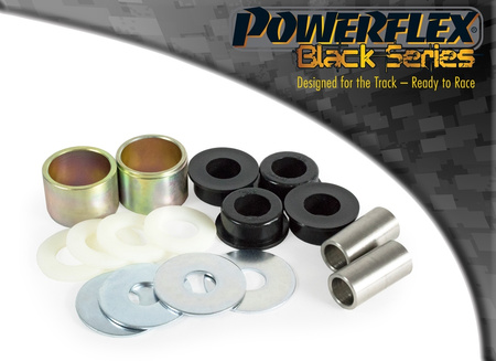 Galinis tvirtinimo strypas prie stebulės įvorės Powerflex poliuretano įvorė Black Series Alfa Romeo 147 (2000-2010), 156 (1997-2007), GT (2003-2010) PFR1-818BLK