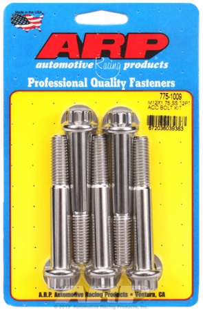 ARP Bolt Kit M12 X 1.75 X 80 SS 12PT