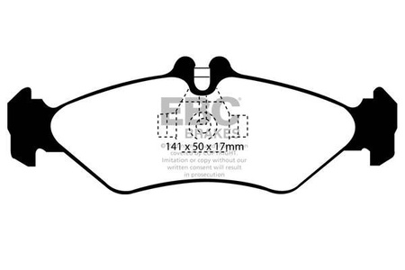 DP1069/2 - Ein Satz Bremsbeläge serie ULTIMAX2 EBC Brakes