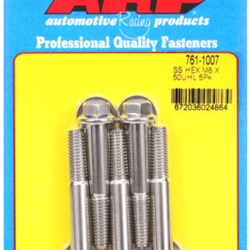ARP M8 x 1.25 x 50 hex SS bolts (5pcs)