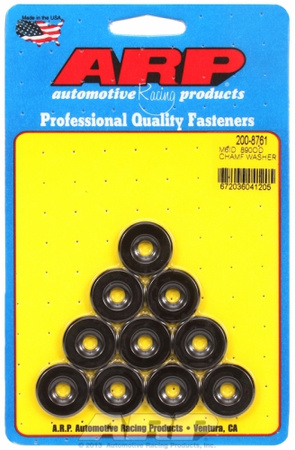 ARP Washer M6 ID 0.890 OD Black 10 Pack