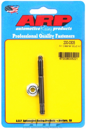 ARP "1/4"" x 2.700 air cleaner stud kit"