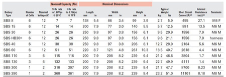 PowerSafe SBS battery 8