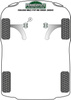 Front Wishbone Front Bush 30mm Powerflex Polyurethane Bush Heritage Collection Seat Toledo Models Toledo Mk2 1M (1999 - 2004) PFF85-201H