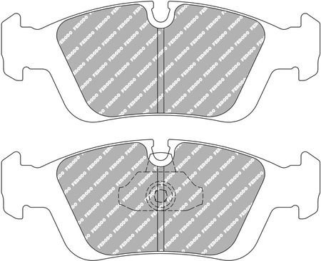 Ferodo Racing DS2500 priekinės stabdžių kaladėlės FCP1300H BMW 3 E36 E46 Touring Z3 Z3 Z4 E85 E85 
