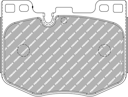 Ferodo Racing DS2500 Vorderradbremsbelag FCP5055H BMW 3 G20 5 G30 F90 Touring G31 6 Gran Turismo G32 7 G11 G12 8 Convertible G14 F91 G15 F92 X3 G01 F97 X4 G02 F98 X5 G05 F95 X7 G07 Z4 Roadster G29 TOYOTA SUPRA DB41 DB42 DB43 