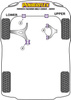 Tuleja stabilizatora przód 30mm Powerflex Road Series Toyota Tacoma Mk2 (2004 - 2015) PFF76-803-30