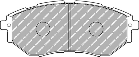 Ferodo Racing DS2500 brake pad front FCP1984H SUBARU Forester IV Impreza II Legacy IV Outback Tribeca,