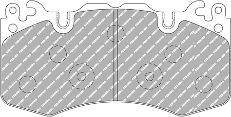 Ferodo Racing DS2500 priekinės stabdžių kaladėlės FCP4379H LAND ROVER Range Rover III IV LG LW LW 