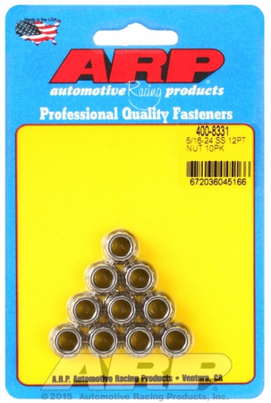 ARP 5/16-24 SS 12pt nut kit