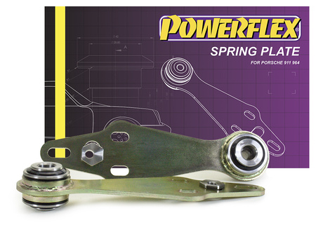 Rear Suspension Spring Plate Powerflex Road Series Porsche 911 964 (1989 - 1994) PFR57-107