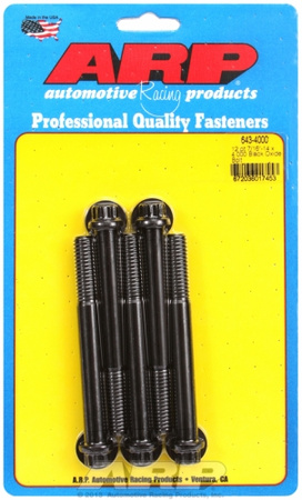 ARP "7/16""-14 x 4.000 12pt black oxide bolts" (5pcs)