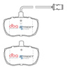 Bremsbeläge vorne DBA Brake Pads Street Series Ceramic - DB885SS FIAT Daily IVECO 82-90 90-96 LAND ROVER 90 Discovery 1 Range SD1