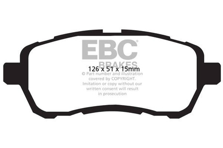 DPX2003 -EBC Brakes ULTIMAX2 sorozatú fékbetét készlet