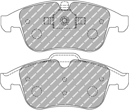 Ferodo Racing DS2500 brake pad front FCP4249H RENAULT Clio IV Laguna Coupe DT0/1 III III BT0/1 Grandtour KT0/1 Latitude
