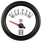 Stack electronic oil pressure indicator