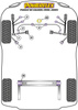 Tuleja mocowania tylnej belki Powerflex Road Series Volkswagen Passat Models & Passat B5 (1996 - 2005)\Saloon (1996 - 2005) PFR3-215